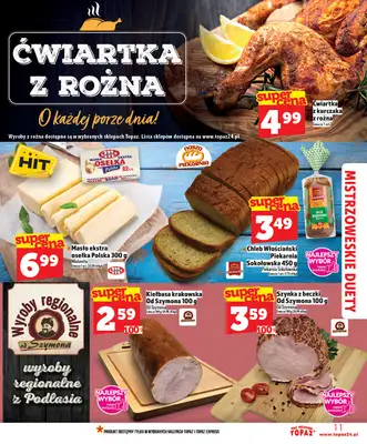TOPAZ - gazetka promocyjna Nowa gazetka od czwartku, 29.01 od czwartku 29.01 do środy 04.02 - strona 11