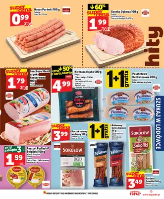 TOPAZ - gazetka promocyjna Nowa gazetka od czwartku, 29.01 od czwartku 29.01 do środy 04.02 - strona 9