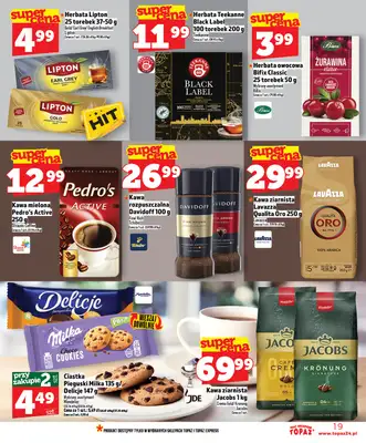 TOPAZ - gazetka promocyjna Nowa gazetka od czwartku, 29.01 od czwartku 29.01 do środy 04.02 - strona 19
