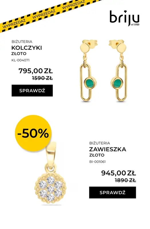 Briju - gazetka promocyjna Gazetka Wyprzedaż od soboty 24.01 do niedzieli 15.02 - strona 4