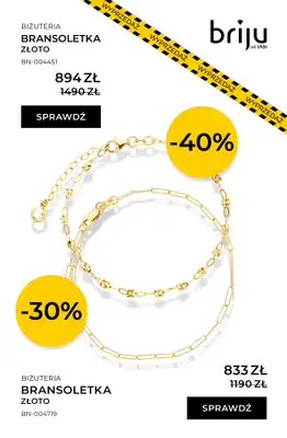 Briju - gazetka promocyjna Gazetka Wyprzedaż od soboty 24.01 do niedzieli 15.02 - strona 6