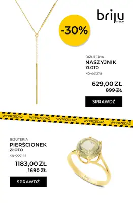 Briju - gazetka promocyjna Gazetka Wyprzedaż od soboty 24.01 do niedzieli 15.02 - strona 9