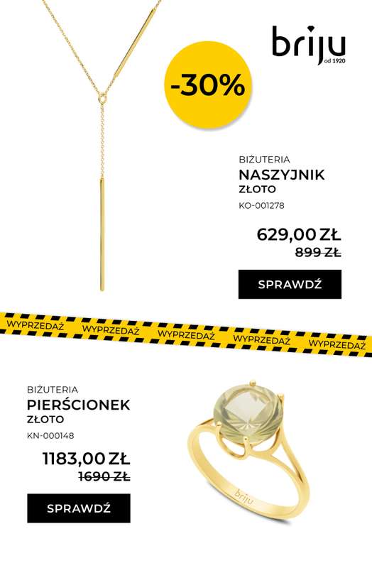 Briju - gazetka promocyjna Gazetka Wyprzedaż od soboty 24.01 do niedzieli 15.02 - strona 9