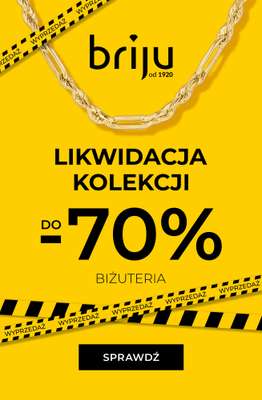 Briju - gazetka promocyjna Gazetka Wyprzedaż od soboty 24.01 do niedzieli 15.02