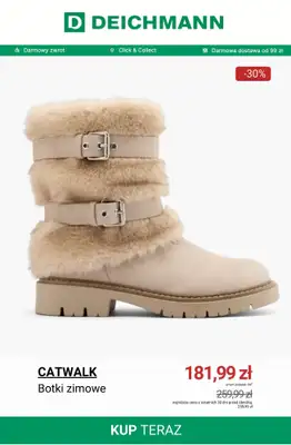 Deichmann - gazetka promocyjna Do -50% na botki od piątku 23.01  - strona 11
