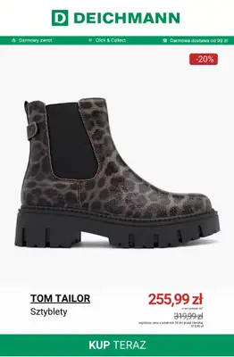 Deichmann - gazetka promocyjna Do -50% na botki od piątku 23.01  - strona 9