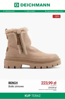 Deichmann - gazetka promocyjna Do -50% na botki od piątku 23.01  - strona 8
