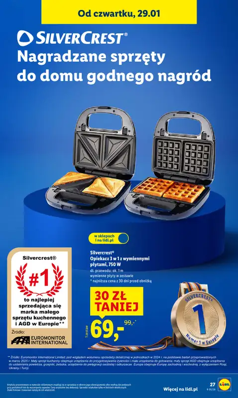 Lidl - gazetka promocyjna Katalog od poniedziałku 26.01 do soboty 31.01 - strona 29