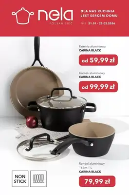 Nela - gazetka promocyjna Gazetka od piątku 23.01 do środy 25.02