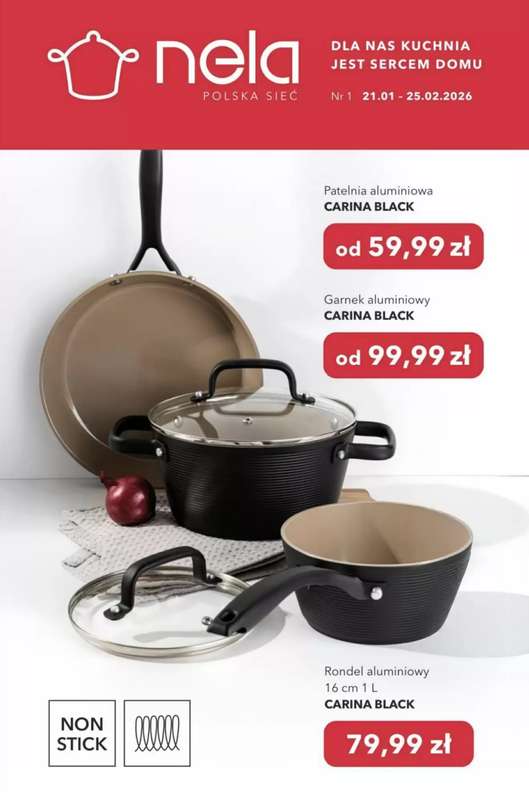 Nela - gazetka promocyjna Gazetka od piątku 23.01 do środy 25.02
