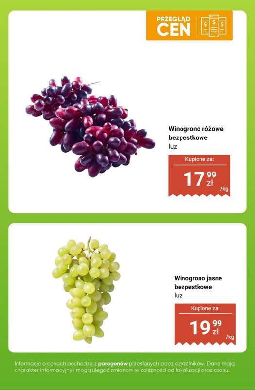 Biedronka - gazetka promocyjna Owoce i warzywa  - przegląd cen od poniedziałku 26.01 do soboty 31.01 - strona 10