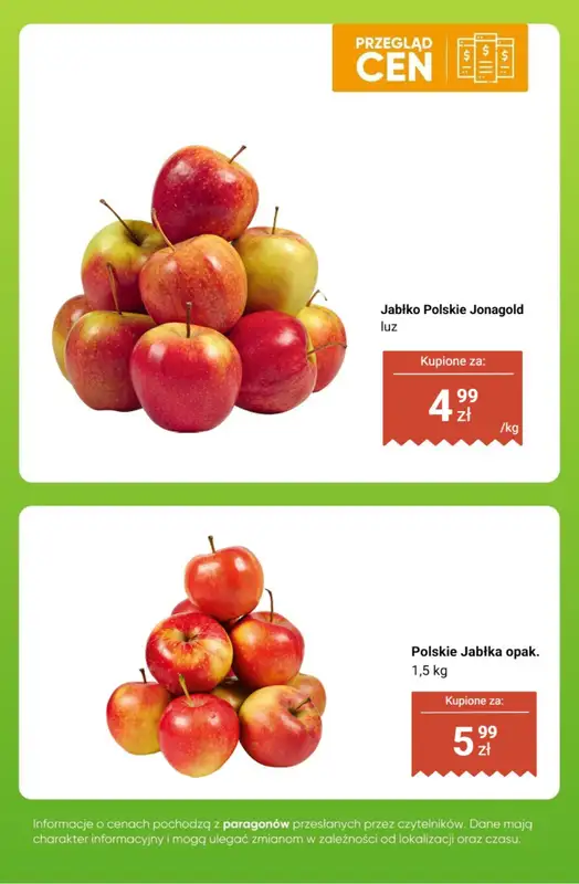 Biedronka - gazetka promocyjna Owoce i warzywa  - przegląd cen   - strona 3