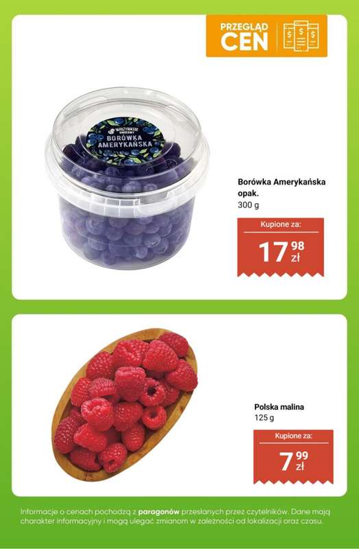 Biedronka - gazetka promocyjna Owoce i warzywa  - przegląd cen od poniedziałku 26.01 do soboty 31.01 - strona 8