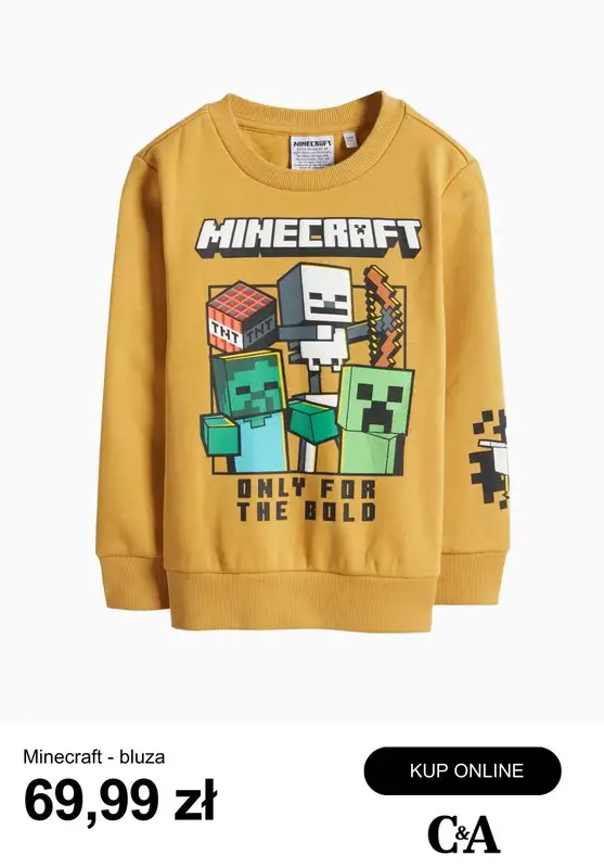 C&A - gazetka promocyjna Kolekcja Minecraft dla dzieci od piątku 23.01  - strona 6