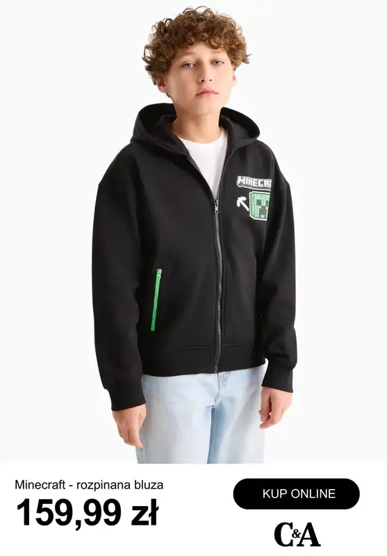 C&A - gazetka promocyjna Kolekcja Minecraft dla dzieci od piątku 23.01  - strona 7