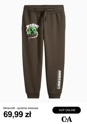 C&A - gazetka promocyjna Kolekcja Minecraft dla dzieci od piątku 23.01  - strona 4