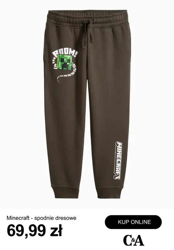C&A - gazetka promocyjna Kolekcja Minecraft dla dzieci od piątku 23.01  - strona 4