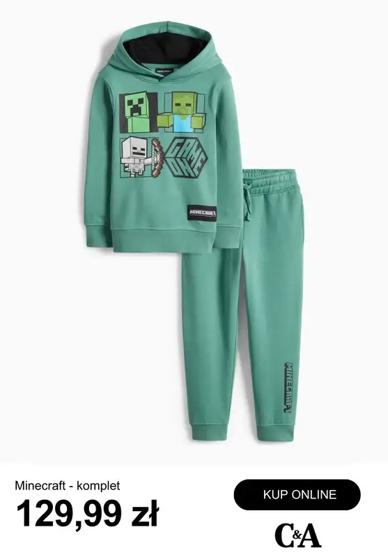 C&A - gazetka promocyjna Kolekcja Minecraft dla dzieci od piątku 23.01  - strona 11