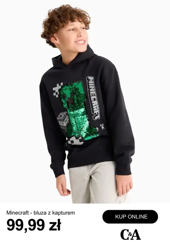 C&A - gazetka promocyjna Kolekcja Minecraft dla dzieci od piątku 23.01  - strona 2