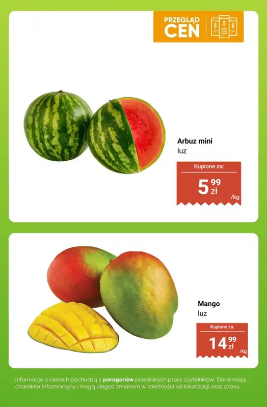 Dino - gazetka promocyjna Owoce i warzywa - przegląd cen od poniedziałku 26.01 do niedzieli 01.02 - strona 10