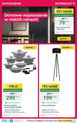ERLI - gazetka promocyjna DOM, O JAKIM MARZYSZ - najtaniej z Erli! od poniedziałku 26.01 do niedzieli 01.02 - strona 2