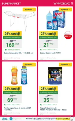 ERLI - gazetka promocyjna CODZIENNE ZAKUPY - najtaniej na Erli! od poniedziałku 26.01 do niedzieli 01.02 - strona 4