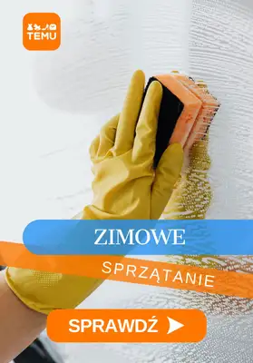 Temu - gazetka promocyjna Zimowe sprzątanie od piątku 23.01 