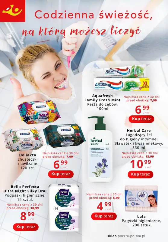 Poczta Polska - gazetka promocyjna Gazetka od poniedziałku 26.01 do niedzieli 08.02 - strona 8
