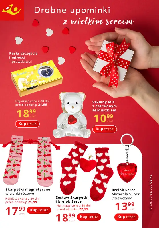 Poczta Polska - gazetka promocyjna Gazetka od poniedziałku 26.01 do niedzieli 08.02 - strona 2