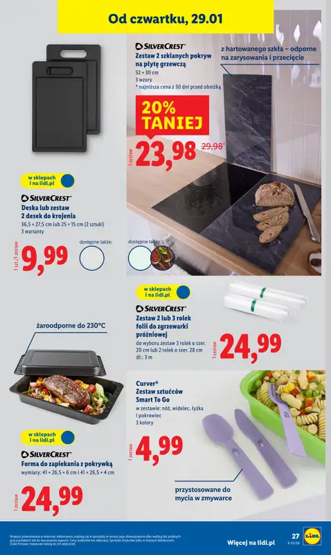 Lidl - gazetka promocyjna Katalog od poniedziałku 26.01 do soboty 31.01 - strona 33