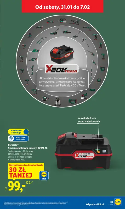 Lidl - gazetka promocyjna Katalog od poniedziałku 26.01 do soboty 31.01 - strona 39