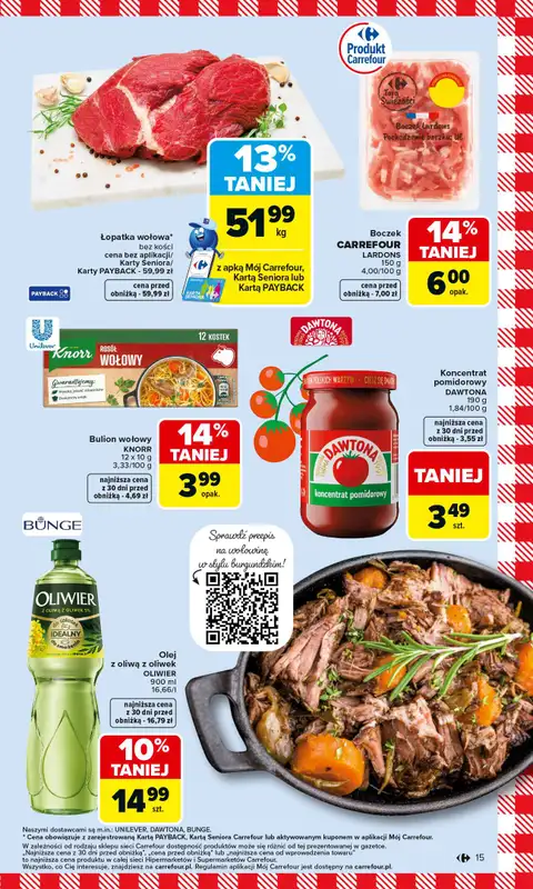 Carrefour - gazetka promocyjna Gazetka Carrefour od poniedziałku od poniedziałku 26.01 do soboty 31.01 - strona 17