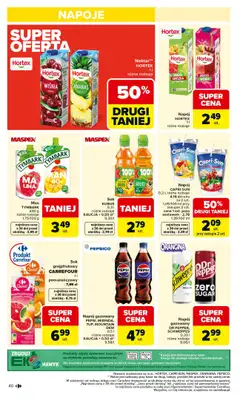 Carrefour - gazetka promocyjna Gazetka Carrefour od poniedziałku od poniedziałku 26.01 do soboty 31.01 - strona 42