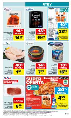Carrefour - gazetka promocyjna Gazetka Carrefour od poniedziałku od poniedziałku 26.01 do soboty 31.01 - strona 27