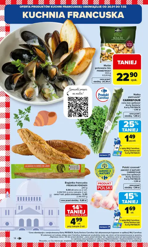 Carrefour - gazetka promocyjna Gazetka Carrefour od poniedziałku od poniedziałku 26.01 do soboty 31.01 - strona 16