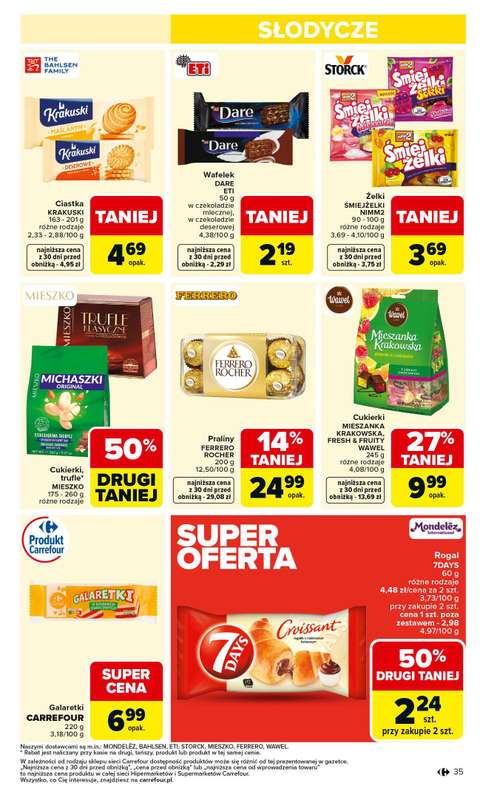 Carrefour - gazetka promocyjna Gazetka Carrefour od poniedziałku od poniedziałku 26.01 do soboty 31.01 - strona 37