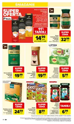 Carrefour - gazetka promocyjna Gazetka Carrefour od poniedziałku od poniedziałku 26.01 do soboty 31.01 - strona 38