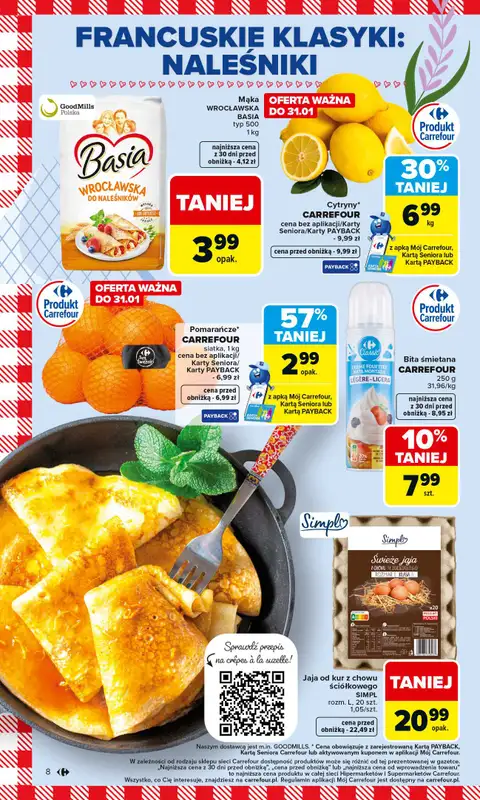 Carrefour - gazetka promocyjna Gazetka Carrefour od poniedziałku od poniedziałku 26.01 do soboty 31.01 - strona 10