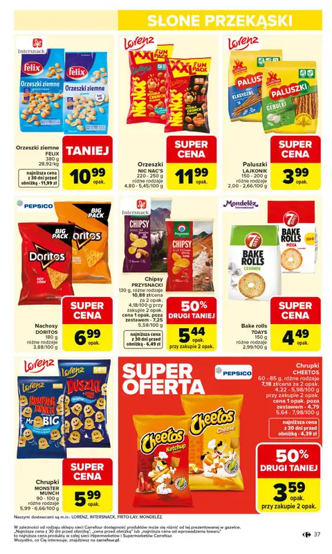 Carrefour - gazetka promocyjna Gazetka Carrefour od poniedziałku od poniedziałku 26.01 do soboty 31.01 - strona 39