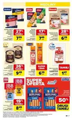 Carrefour - gazetka promocyjna Gazetka Carrefour od poniedziałku od poniedziałku 26.01 do soboty 31.01 - strona 29