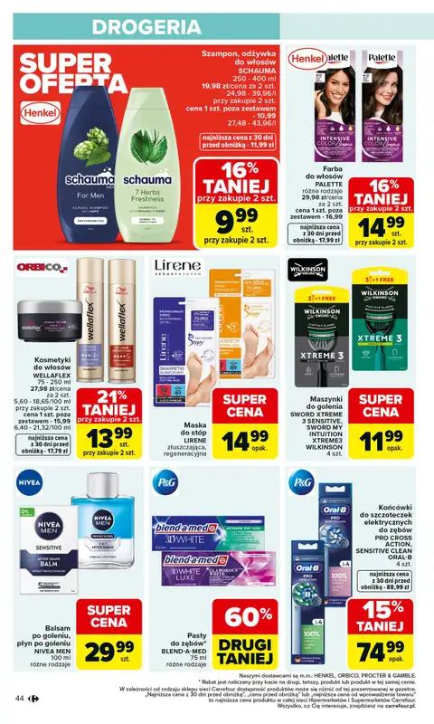 Carrefour - gazetka promocyjna Gazetka Carrefour od poniedziałku od poniedziałku 26.01 do soboty 31.01 - strona 46