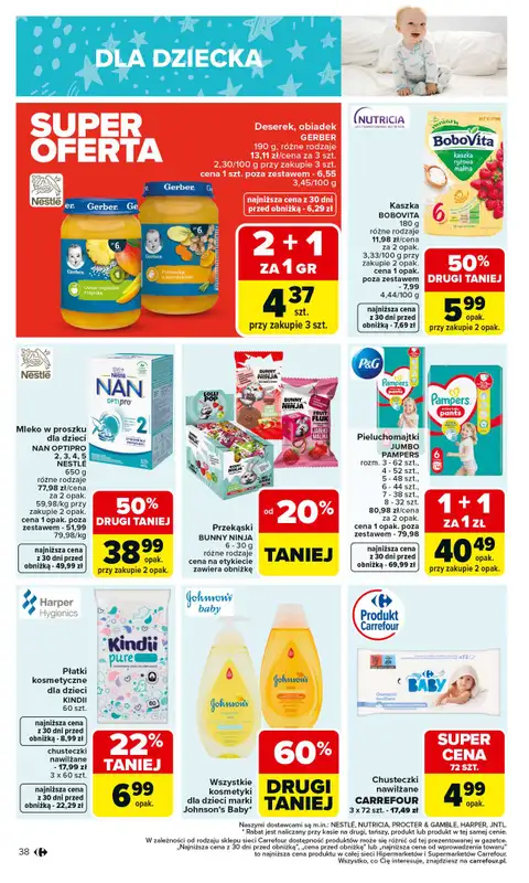 Carrefour - gazetka promocyjna Gazetka Carrefour od poniedziałku od poniedziałku 26.01 do soboty 31.01 - strona 40