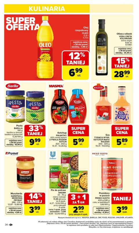 Carrefour Market - gazetka promocyjna Gazetka Carrefour Market od poniedziałku od poniedziałku 26.01 do soboty 31.01 - strona 36
