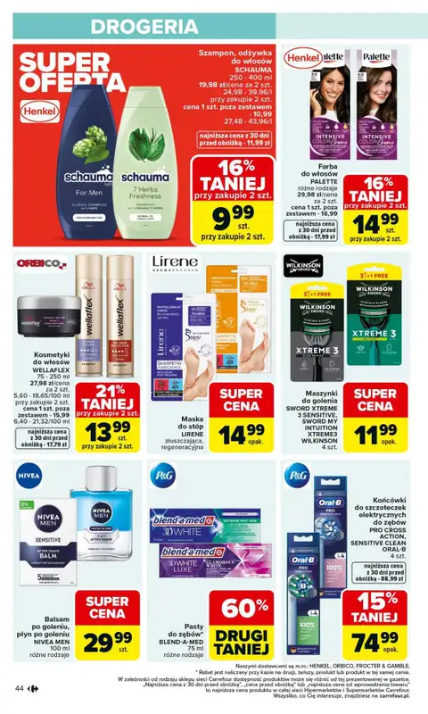 Carrefour Market - gazetka promocyjna Gazetka Carrefour Market od poniedziałku od poniedziałku 26.01 do soboty 31.01 - strona 46