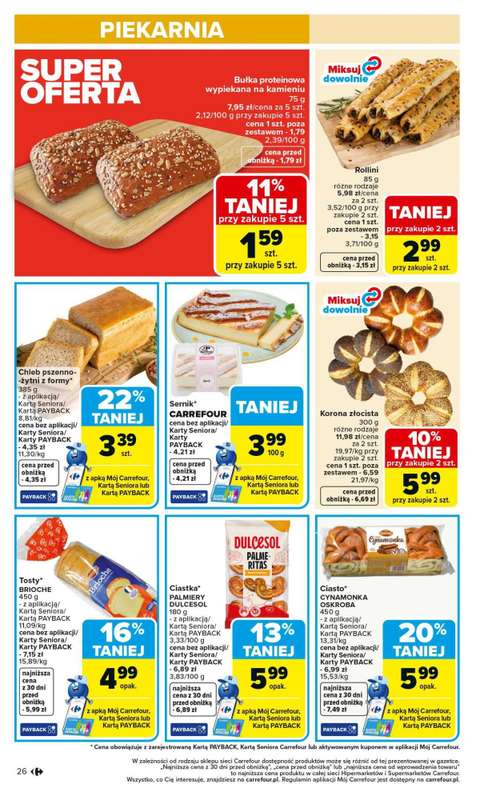Carrefour Market - gazetka promocyjna Gazetka Carrefour Market od poniedziałku od poniedziałku 26.01 do soboty 31.01 - strona 28