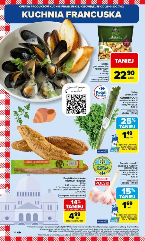 Carrefour Market - gazetka promocyjna Gazetka Carrefour Market od poniedziałku od poniedziałku 26.01 do soboty 31.01 - strona 16