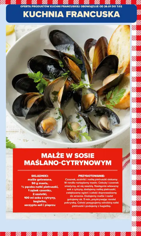 Carrefour Market - gazetka promocyjna Gazetka Kuchnia Francuska od poniedziałku 26.01 do soboty 07.02 - strona 13