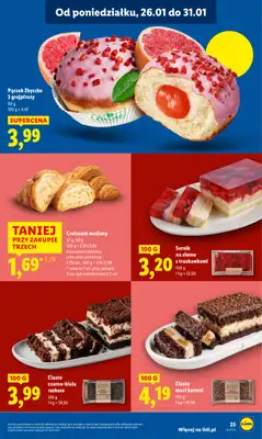 Lidl - gazetka promocyjna Oferta od poniedziałku od poniedziałku 26.01 do środy 28.01 - strona 25