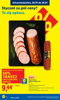 Lidl - gazetka promocyjna Oferta od poniedziałku od poniedziałku 26.01 do środy 28.01 - strona 4