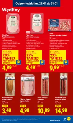 Lidl - gazetka promocyjna Oferta od poniedziałku od poniedziałku 26.01 do środy 28.01 - strona 27